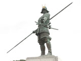 The statue of Motochika