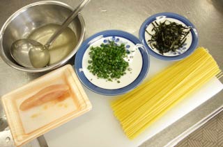 How to cook Tarako Spaghetti