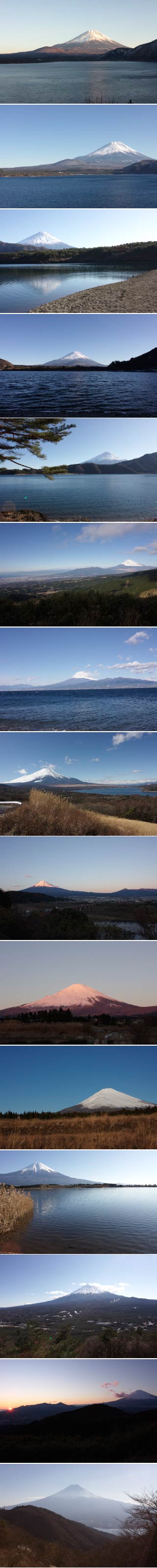 360 degrees view of Mt. Fuji